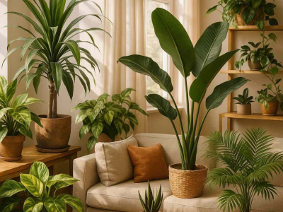 8 plantes pour purifier l’air intérieur